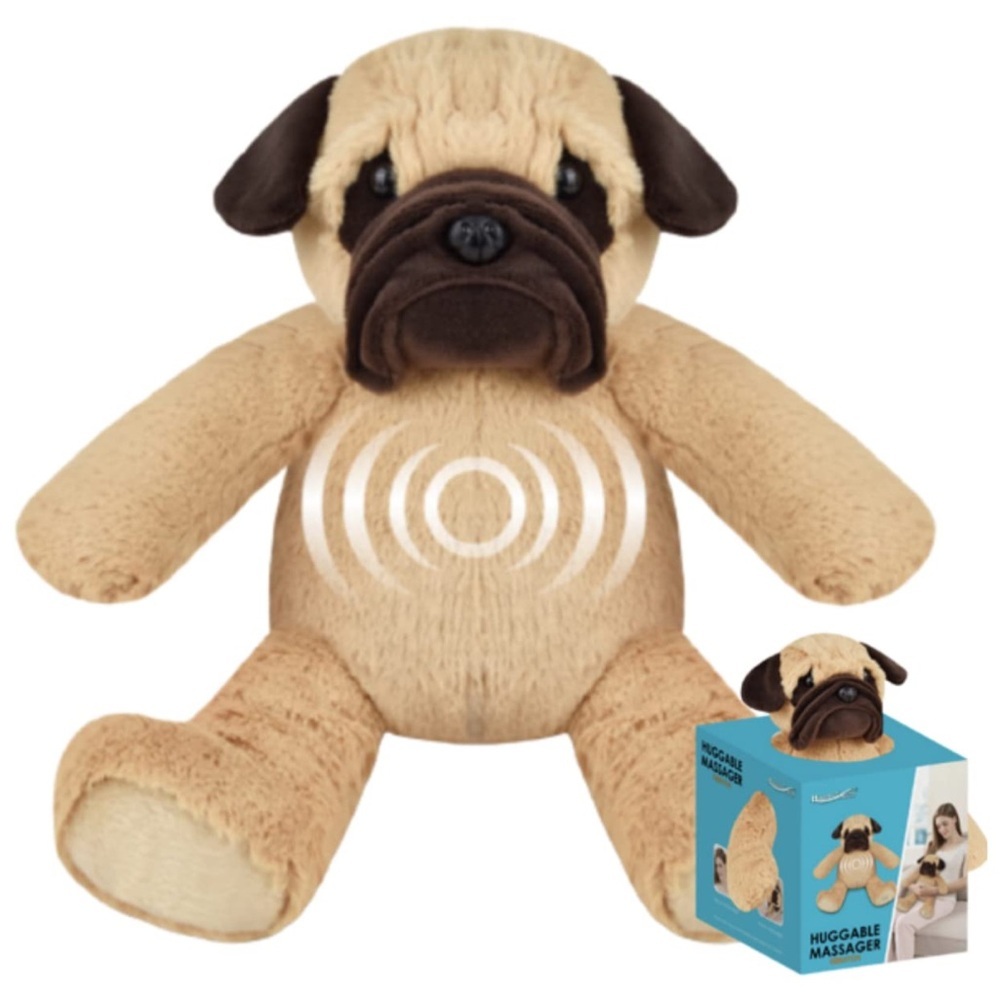 Health Touch Animal Hugging Massager pug Dog new in package-discontinued!